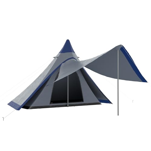 Carpa Piramidal para Camping con Protección UV y Resistente al Viento miniatura 7