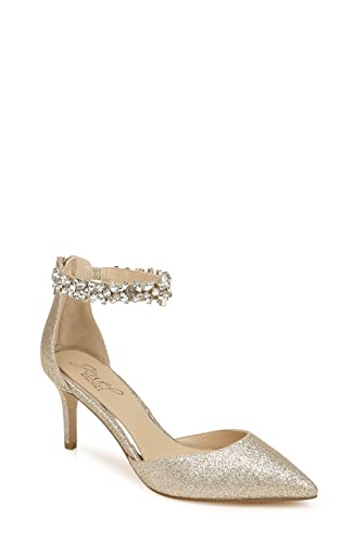 Image of Jewel Badgley Mischka Raleigh Pointed Toe Kitten D'Orsay
