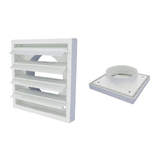 Plastic Gravity Louver