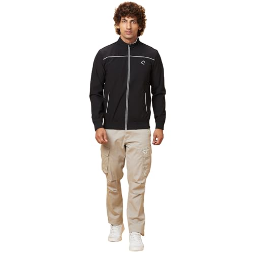 Image of Being Human Turquoise Regular Fit Men's Jacket Clothing