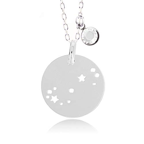 Bijoux signe astrologique Scorpion, collier femme Argent 925