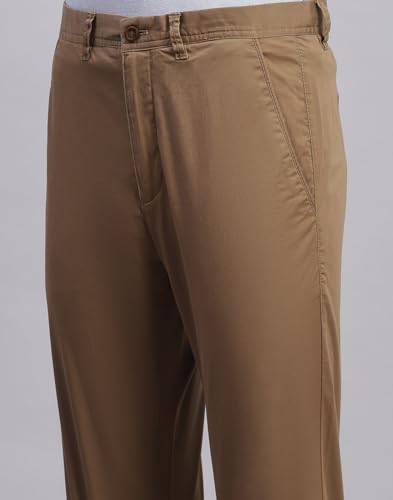 Image of Monte Carlo Mens Solid Regular Fit Trouser (2240861402CF)