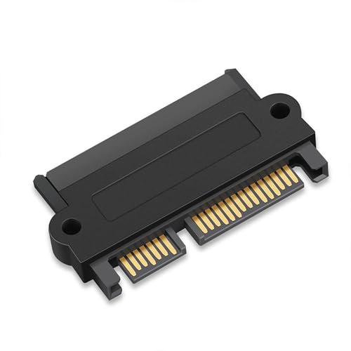 ECKDZMY SFF-8482 29-Pin SAS to SATA Unidirectional Adapter - Passive Physical SATA 22-Pin Conversion Adapter for SAS Hard Disk Drives (No Integrated Chips)