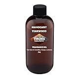Mahogany Teakwood Type Fragrance Oil (Our Version of The Brand Name) (8 oz Bottle) for Candle Making, Soap Making, Tart Making, Room Sprays, Lotions, Car Fresheners, Slime, Bath Bombs, Warmers……