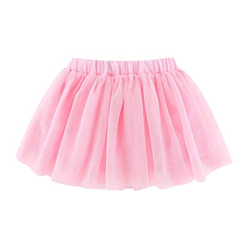 Image of Mud Kingdom Infant Toddler Girls Tulle Skirts Set Outfit T-Shirts Cute Print Casual Summer