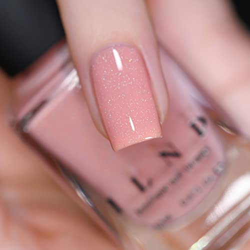 Image of ILNP Knitted - Soft Pink Holographic Nail Polish