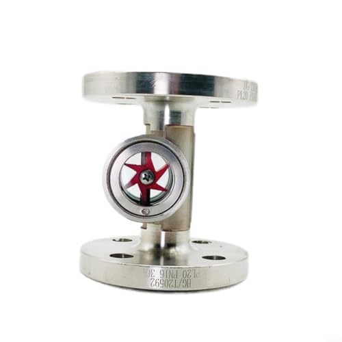 Indicateur de débit d'eau de haute précision en inox 304 DN20 à bride industrielle - 2