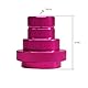 XUTONG CO2 Quick Adapter, 60L Trapezoidal Thread TR21-4 Pink,Connection of conventional 425 g cylinders,Quick Adapter for CO2 Water Aerator Duo,Art and Terra Water Carbonator.