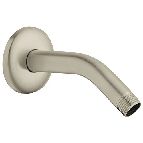 Relexa 5 Inch Shower Arm, Brushed Nickel Infinity