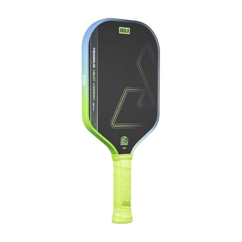 Image of JOOLA Perseus Heat Vision 16mm Pickleball Paddle - Textured Carbon Fiber Surface for Spin - SK Film for Reduced Vibration - USAP Approved - NFC Chip Enabled