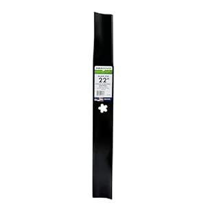 Maxpower 331740B Mower Blade For 22 Inch Cut Poulan/Husqvarna/Craftsman Replaces 420463, 421825, 437601, 22 -Inch, Black