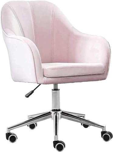 RKJDMSWJ Silla de Escritorio para Oficina en casa Silla de Oficina Escritorio y Silla ergonómicos para computadora Silla giratoria elevadora para el hogar Silla de Oficina Cojín de Soporte Lumbar Asi