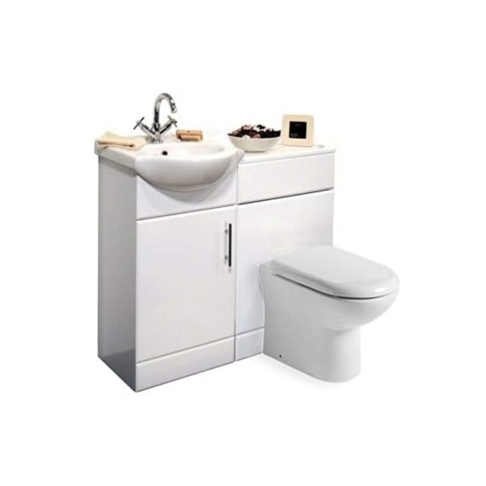 Buy VeeBath Linx Bathroom Furniture Combination Set with Vanity Basin