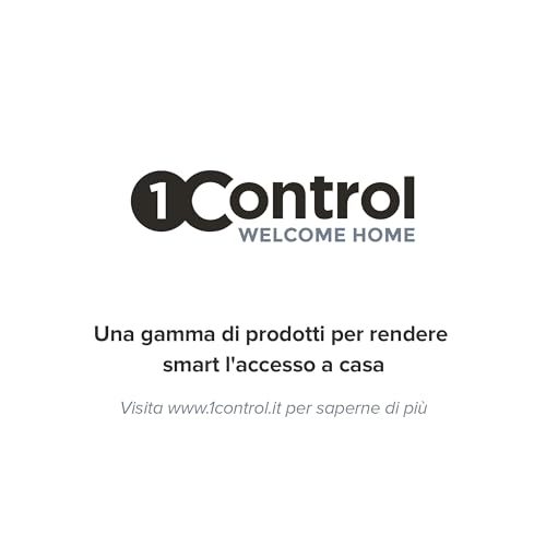 1Control Qzero, Radiocomandi Universali Quarzati A 4 Tasti. Sostituisce Fino A 4 Telecomandi Quarzati Da 21 Mhz A 47 Mhz, Anche Di Marche E Frequenze Diverse. Bianco - Made In Italy (Nero) - 6
