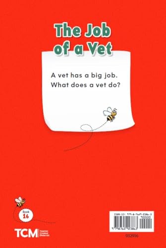 The Job of a Vet: Prek/K: Book 16 (Decodable Books: Read & Succeed, 16)
