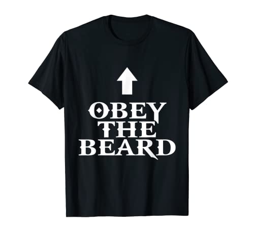 Cool Graphic Tees - Camiseta Obey The Beard Camiseta