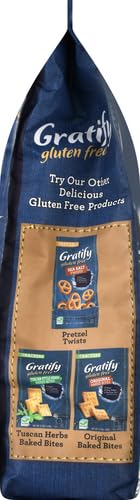 Image of Osem Gratify Gluten Free Everything Thins - Gratify Gluten Free Pretzel Crisps, GF Party Snack Bags, Thins with Onion & Garlic Seasoning - 10.5 oz Bag (Pack of 2)