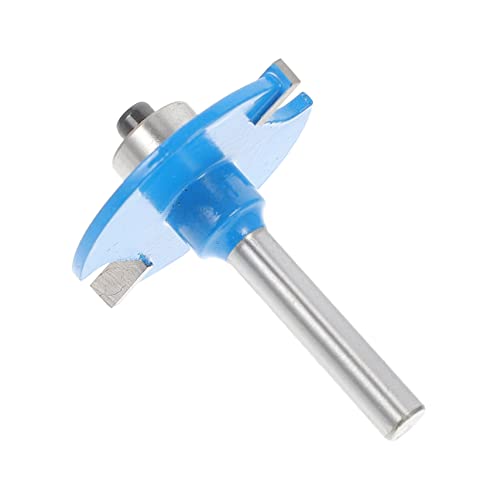 Balacoo Joint Slot Cutter Router Bits High Strength Cutter Bits Blue Heat Resistant