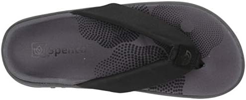 Spenco womens victoria Flip Flop, Black, 8.5 US | Image 4