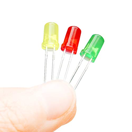 Gikfun 30pcs LEDs and 220ohm Resistor Experiment Kit for Raspberry Pi Arduino MCU Starter EK1774