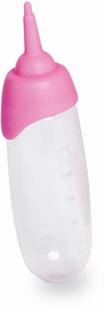 Simba 105560002 – New Born Baby regulowany pasek do noszenia z torbą i buteleczką dla lalek o średnicy 38-43 cm, dla dzieci od 3 lat