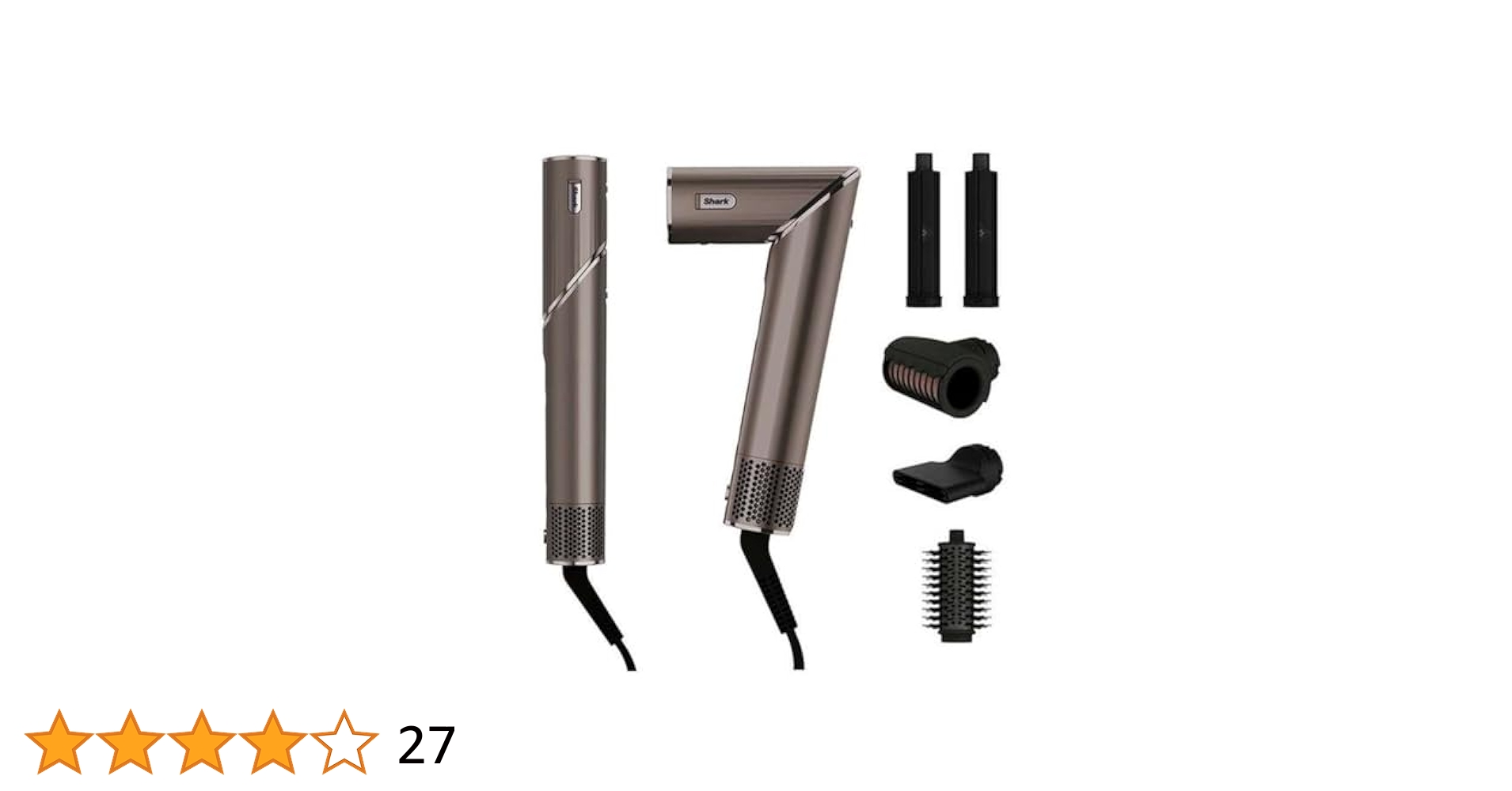 M*U様 Sharkヘアドライヤー　HD434JBR モカシルバー Shark ヘアドライヤー FlexStyle HD434JBR [モカシルバー