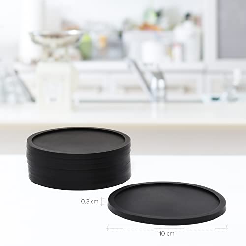 Untersetzer Joeji’s Kitchen für Gläser, 8er Set aus Silikon