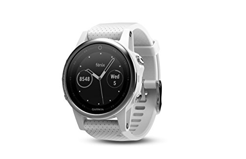 Garmin 010-01685-32 1.1' Fenix 5S - Blanco con Banda Blanca Carrara (KOR)