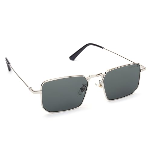 Image of HASHTAG EYEWEAR Sunglasses for Men & Women | Trendy Metal Frame Full Rim Glasses | UV400 Protection, Scratch-Resistant, Lightweight & Durable, Stylish Fashion Eyewear for Outdoor