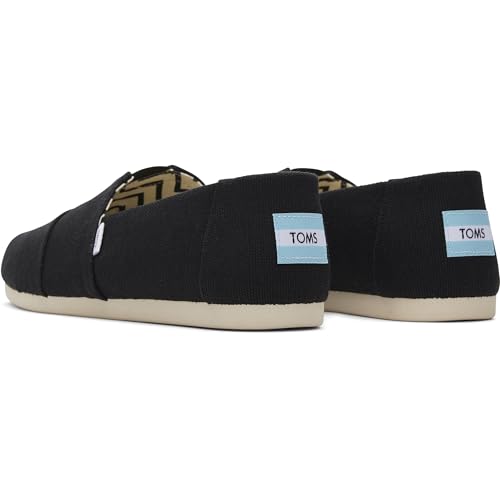 TOMS Baskets pour homme noir 41 EU Wide : Chaussures légères et confortables