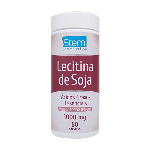 Lecitina de Soja 1000mg (60 Cápsulas) - Stem Pharmaceutical