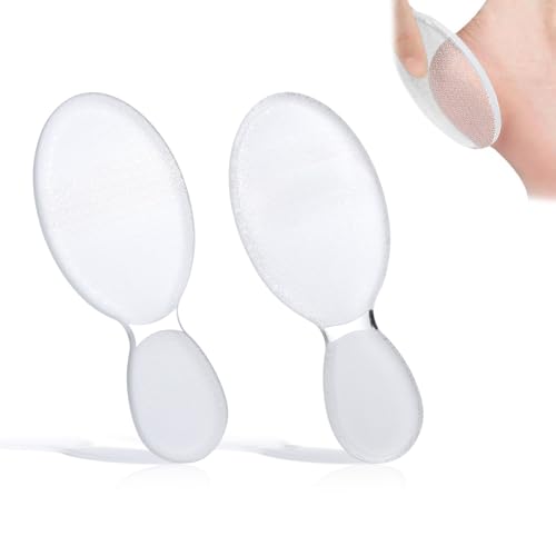 Thatyro 2 limas de pie de nano cristal en forma de 8, piedra pómez de cristal para eliminar callos de pies, raspador de talones reutilizable profesional para el cuidado de la piel agrietada muerta
