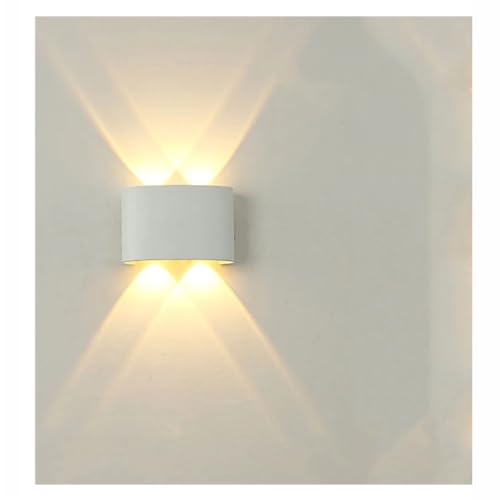 Luces de montaje hacia arriba y abajo para renovar el pasillo y el comedor con luz LED azul