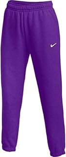 Nike Womens Fleece Jogger Sweatpants (US, Alpha, Medium, Regular, Regular, Purple)