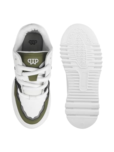 Image of The White Pole Trandy Casual Classy Comfortable Sneakers Shoes for Mens and Boys
