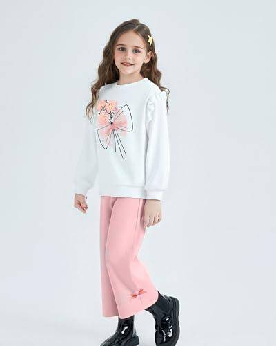 Toddler Girl Clothes Kids Winter Fall Outfit Long Sleeve Sweatshirt Pants Set Girls Clothing Set2