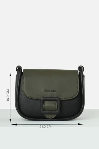 Image of Van Heusen Women's Sling Bag |Dual Tone | Crossbody Adjustable Strap