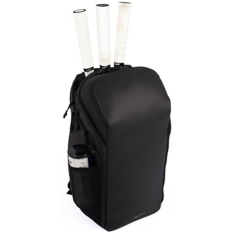 ADV Tennis Backpack V2 - The Unmatched Champion of Tennis Racket Bags - A Game-Changing Creation by Tennis Nerds - Unleash Your Court Dominance with Stylish & Innovative Tennis Bag (Midnight) Cover