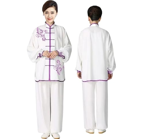 Vêtements Tai Chi unisexes brodés pour entraînement de Kung Fu
