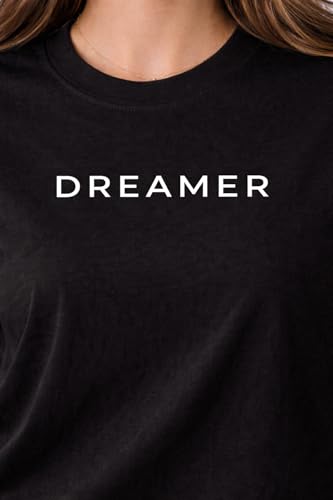 Image of Women's Cotton T-Shirt | Over Sized Fit Half Sleeve | 100% Cotton Women T Shirt | Aesthetic Summer Wear
