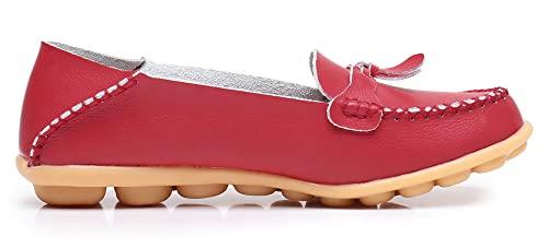 Image of VenusCelia Women's Decoration Comfy Walking Flat Loafer
