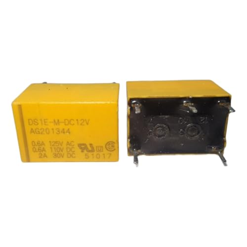 Relais DS1E-M DC12V commutateur miniature haute sensibilité pour circuit imprimé