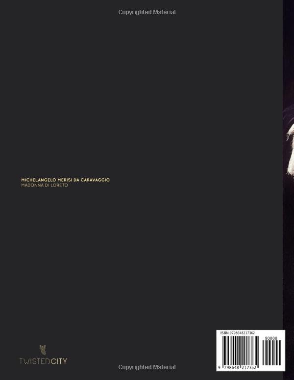 Caravaggio LARGE Notebook #16: Michelangelo Merisi da Caravaggio Notebook College Ruled to Write in 8.5x11" LARGE 100 Lined Pages - Image 2