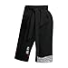 2025 Trendy Children 's Japanese Style Linen Shorts Asian Clothing Pants Boys Casual Loose Japanese (Black, 5-6 Years)