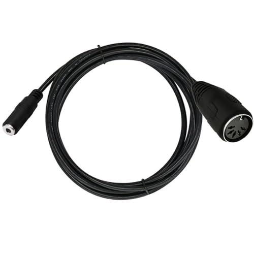 Cable de Audio Jack 3.5mm a DIN 5 Pin MIDI 3m miniatura 4