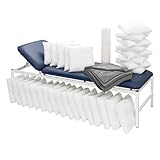 ERSTEHILFESHOP Vorteilsset: Ruheliege bis 200 kg, dunkelblau, 190 x 70 x 50 cm + Zubehör, Art.-Nr. 610317 | Krankenliege | Ruheraumliege