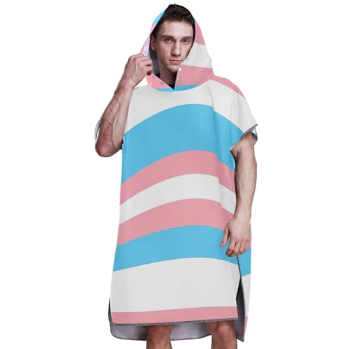 Poncho de surf absorbant et serviette de bain à capuche - 8