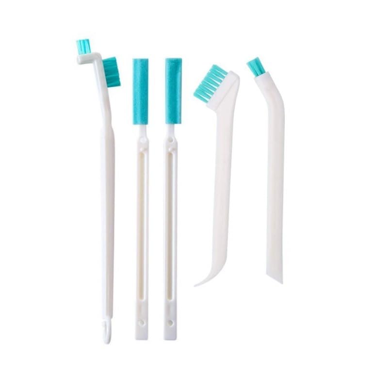Small Cleaning Brush, 5Pcs Small Crevice Cleaning Brush, Flexible Angled Gap Cleaning Tools, Multifunctional Brushes for Kitchen, Bathroom, Window Track and Appliance Deep Cleaning-picture-10