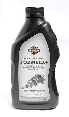 Olio Trasmissione Primaria Frizione e Cambio Formula+ Originale Genuine Harley Compatibile per Tutti i Modelli Harley-Davidson Sportster dal 1971 e Big Twin dal 1984 Alta Qualità e Prestazioni