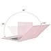 MOSISO Compatible with MacBook Air 13 inch Case (Models: A1369 & A1466, Older Version 2010-2017 Release), Protective Plastic Hard Shell Case & Keyboard Cover & Screen Protector, Rose Quartz